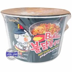 تصویر نودل کاسه ای سامیانگ مدل بولداک طعم مرغ خیلی تند وزن ۱۰۵ گرم 