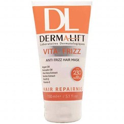 تصویر ماسک مو درمالیفت مدل Vita Frizz مناسب موهای وزدار حجم ۱۵۰ میلی لیتر 