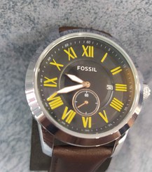 تصویر ساعت فسیل FOSSIL مدل R356 - بنده قهوه‌ای FOSSIL (R356)