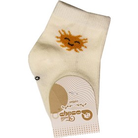 تصویر جوراب کش ساده نوزادی کد 37 