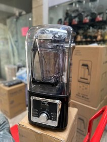 تصویر بلندر کاوردار صنعتی مدل Hs-213مشکی مدل Hs-213