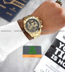 تصویر ساعت مچی مردانه رولکس ROLEX مدل DAYTONA کد 1042 ا Rolex men's wristwatch DAYTONA model - 1042 Rolex men's wristwatch DAYTONA model - 1042