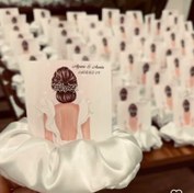 تصویر گیفت عروسی مدل کش مو 