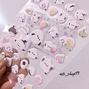 تصویر استیکر پفکی 