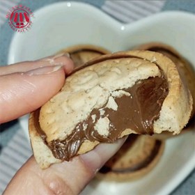 تصویر بیسکویت love استوانه ای نوتلا Nutella Biscuits 