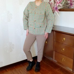 تصویر کت پاییزه آستر دار 