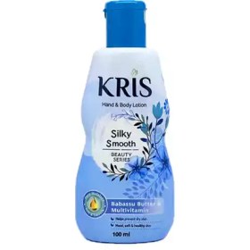 تصویر لوسیون مرطوب کننده دست و بدن اندونزی کریس Kris Silky Smooth با رایحه ابریشمی 100 میل 