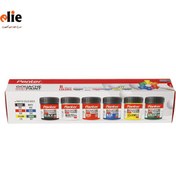 تصویر گواش ۶ رنگ پنتر مدل GP-711-6 