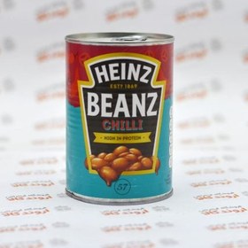 تصویر کنسرو لوبیا هاینز با طعم فلفل HEINZ وزن 415 گرم(اورجینال) 