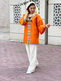 تصویر مانتو کتی سنتی کد 100292 