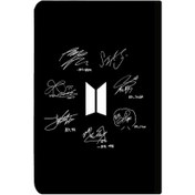 تصویر دفتر کلاسور گروه بی تی اس کد 71 