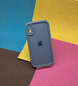 تصویر قاب مدل سیلیکونی طرح سالید مناسب گوشی آیفون IPHONE X 