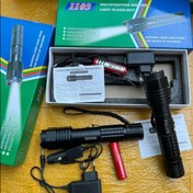 تصویر چراغ قوه شارژی شوکر شوخی 