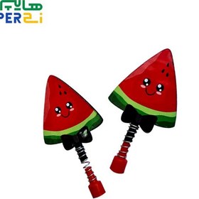 تصویر سر مدادی یلدایی هندوانه مثلثی 