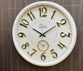 تصویر ساعت دیواری جگوار دوزمانه Jagvar Clock