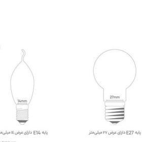 تصویر لامپ کم مصرف 10 وات آفتابی بروکس 