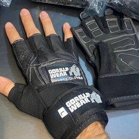 تصویر دستکش بدنسازی مردانه گوریل Gorilla Gym gloves