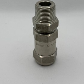 تصویر گلند استیل ضدانفجار 3/4 npt 