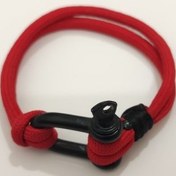 تصویر دستبند پاراکورد قرمز 