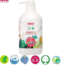 تصویر مایع استریل شیشه شیر فارلین 750ml پمپی Farlin CLEAN 2.0 Bottle Wash Mousse foam pump_750ml code:AF10014