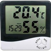 تصویر دماسنج و رطوبت سنج دیجیتالی 