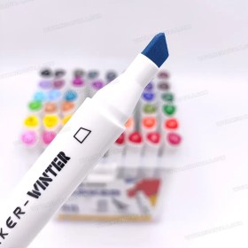 تصویر ماژیک رنگ آمیزی وینتر مدل W48R ظرفیت ۴۸ رنگ 