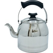 تصویر کتری استیل یونیک 4 لیتر لوله دار مدل UN-7230 Unique steel kettle 4 liters with tube model UN-7230