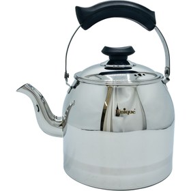 تصویر کتری استیل یونیک 4 لیتر لوله دار مدل UN-7230 Unique steel kettle 4 liters with tube model UN-7230