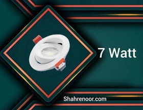 تصویر پنل مدل فوتون 7وات توکار نمانور 