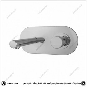 تصویر شیر روشویی توکار راسان مدل رناتا پلاس کروم 