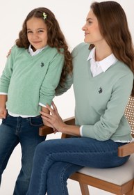 تصویر بافت زنانه یو اس پولو | 50313590-VR115 U.S. Polo Assn. 