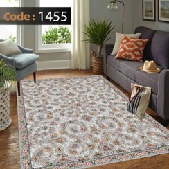 تصویر کاور فرش و روفرشی کشدار طرح‌ فرش کد 1455 