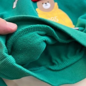 تصویر ست سه تکه بلوز شلوار کلاه بچگانه 