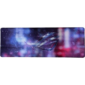 تصویر ماوس پد گیمینگ ایسوس مدل سه بعدی NU1 ابعاد 40*90 سانتی متر ASUS 3D GAMING MOUSE PAD 40*90 CM