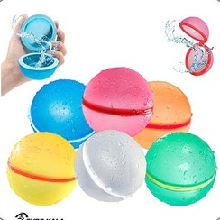 تصویر بادکنک آبی سیلیکونی جادویی 