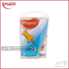 تصویر پونز نقشه ۲۵ عددی مپد maped paper Punaises 