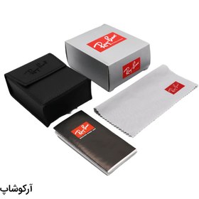 تصویر پک و قاب اورجینال عینک برند ریبن Ray-Ban با تمام تجهیزات (برای عینک تاشو) مدل 992652 