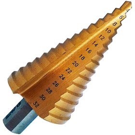 تصویر مته مخروطی اکو مدل ARYA - 005 سایز 4 تا 32&nbsp;میلی متر 