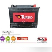 تصویر باتری سیلد (اتمی) 12 ولت 70 آمپر بلند توربو ا TURBO 70 AH BATTERY 