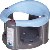 تصویر صندلی حمام و خواب کودک ضد لغزش آبی بی بی جم baby jem BABYJEM ANTI-SLIP BABY BATH & SLEEPING SEAT BLUE636