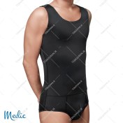 تصویر گن بعد از جراحی ژنیکوماستی لیپوماتیک و ابدو مردانه مدیک Medic کد 5005 