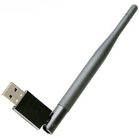 تصویر گیرنده وای فای USB انتن دار مدل N300| شناسه کالا KT-35870 