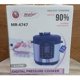 تصویر زودپز برقی دیجیتال مایر مدل Maier MR-4747(کد3وA) 