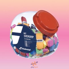 تصویر اورگریپ بابولات رنگی Babolat My Overgrip- تکی 