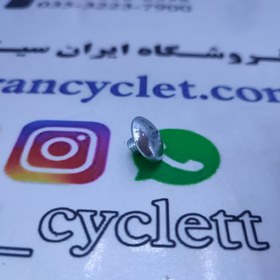 تصویر پیچ استیل محافظ اگزوز موتور سیکلت طرح ویو 