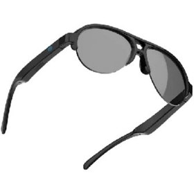 تصویر عینک هوشمند بلوتوثی مدل F08 Glasses wireless headset F08
