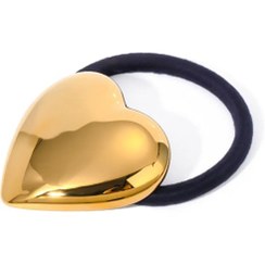 تصویر کش مو استیل طرح قلب 