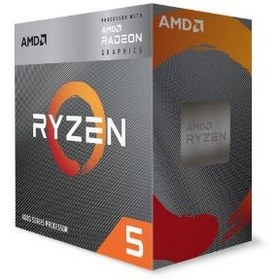 تصویر سی پی یو ای ام دی باکس Ryzen 5 4600G CPU AMD Ryzen 5 4600G 3.7GHz AM4 BOX CPU