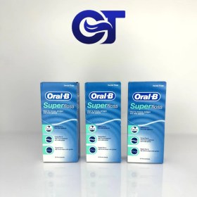 تصویر نخ دندان ارتودنسی سوپرفلاس اورال بی oralb 