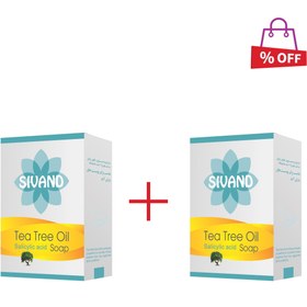 تصویر صابون ضد جوش سیوند (Sivand) مدل Tea Tree Oil وزن 90 گرم مجموعه 2 عددی 